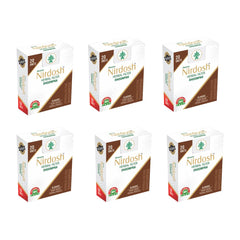 Classic Flavored Herbal Filter Dhoompan Sticks - Pack Of 6X 20 Pcs Herbal Cigarette | Bidi Sticks Rolled In Tendu Leaves, Non-Addictive Sticks - Tobacco Free & Nicotine Free