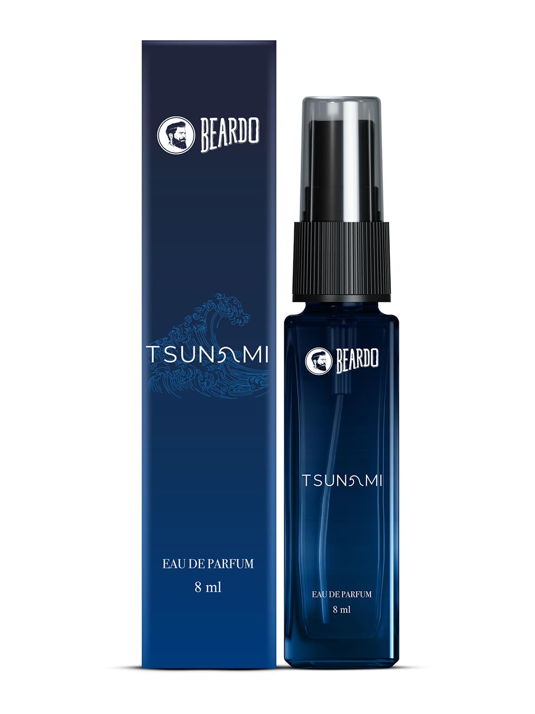 Beardo T Sunami Long-lasting Eau De Parfum 8ml 0.2 Fl.oz. | Perfect Husband Gift For Aniverssary