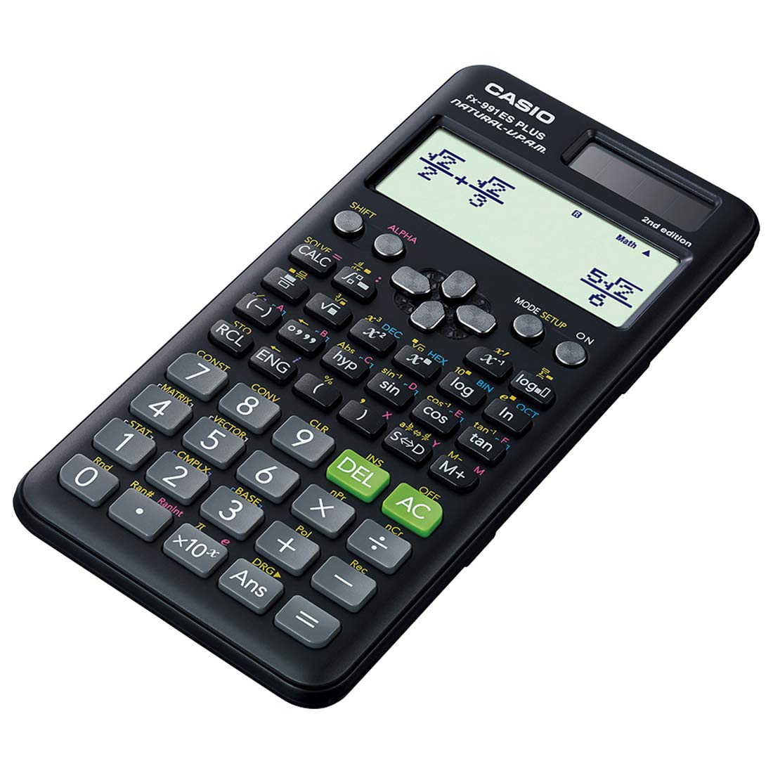 Casio FX-991ES Plus-2nd Edition Scientific Calculator & Casio FX-82ES Plus 2nd Edition - Scientific Calculator |3-years Warranty