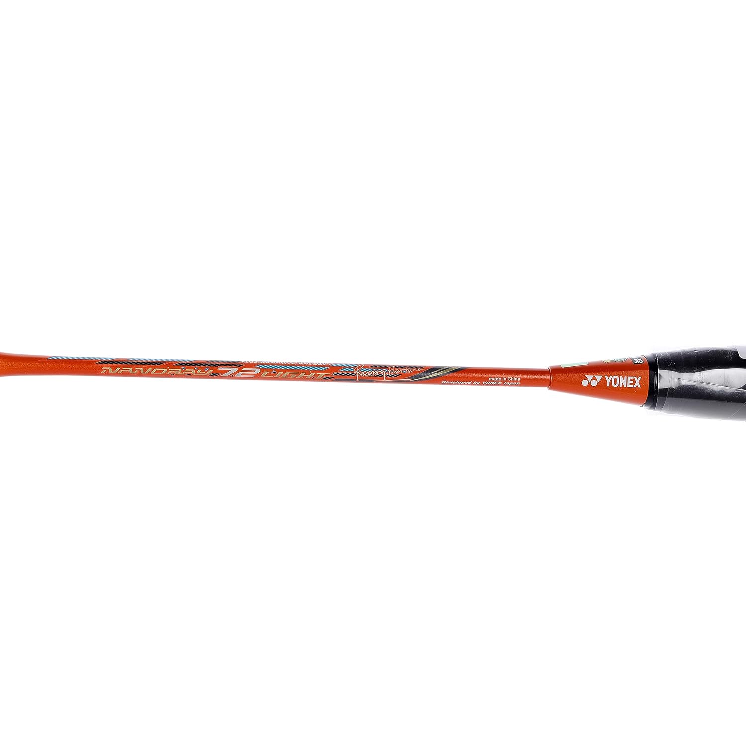 Yonex Badminton Racquet NANORAY 72 LIGHT, G4 5U, Colour - Bright Orange, Grip Size - 4 3/4 Inches, Materia - Carbon Graphite