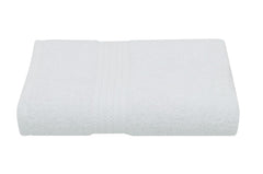 RD Trend 100% Cotton Bath Towels 500 Gsm | Soft & Absorbent Bath Towel For Men, Women Urban Comfort (White)