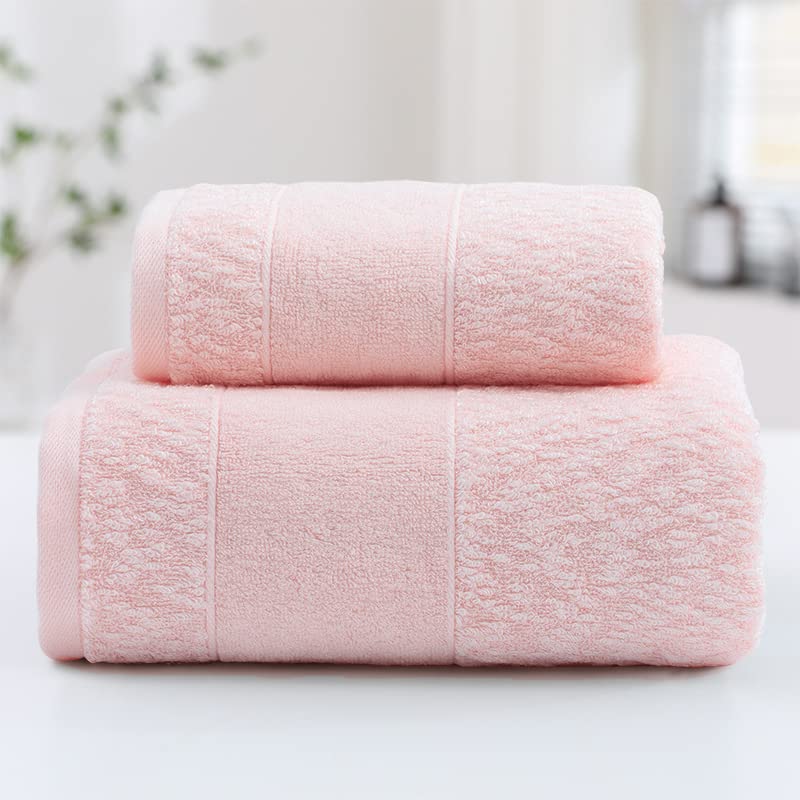 Spread Spain Cotton Small Hand Towel 200 Gsm | Ultra Soft Super Absorbent & Antibacterial Bath Towel (Pink)