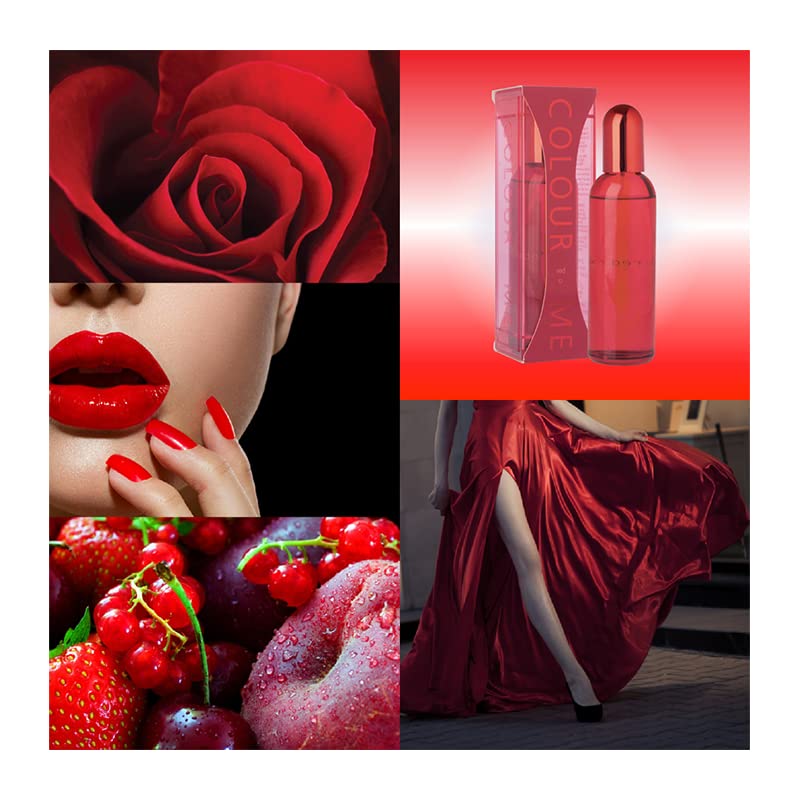 COLOUR ME RED FEMME EAU DE PARFUM 100ML 3.4 FL.OZ. FOR WOMEN | LONG LASTING