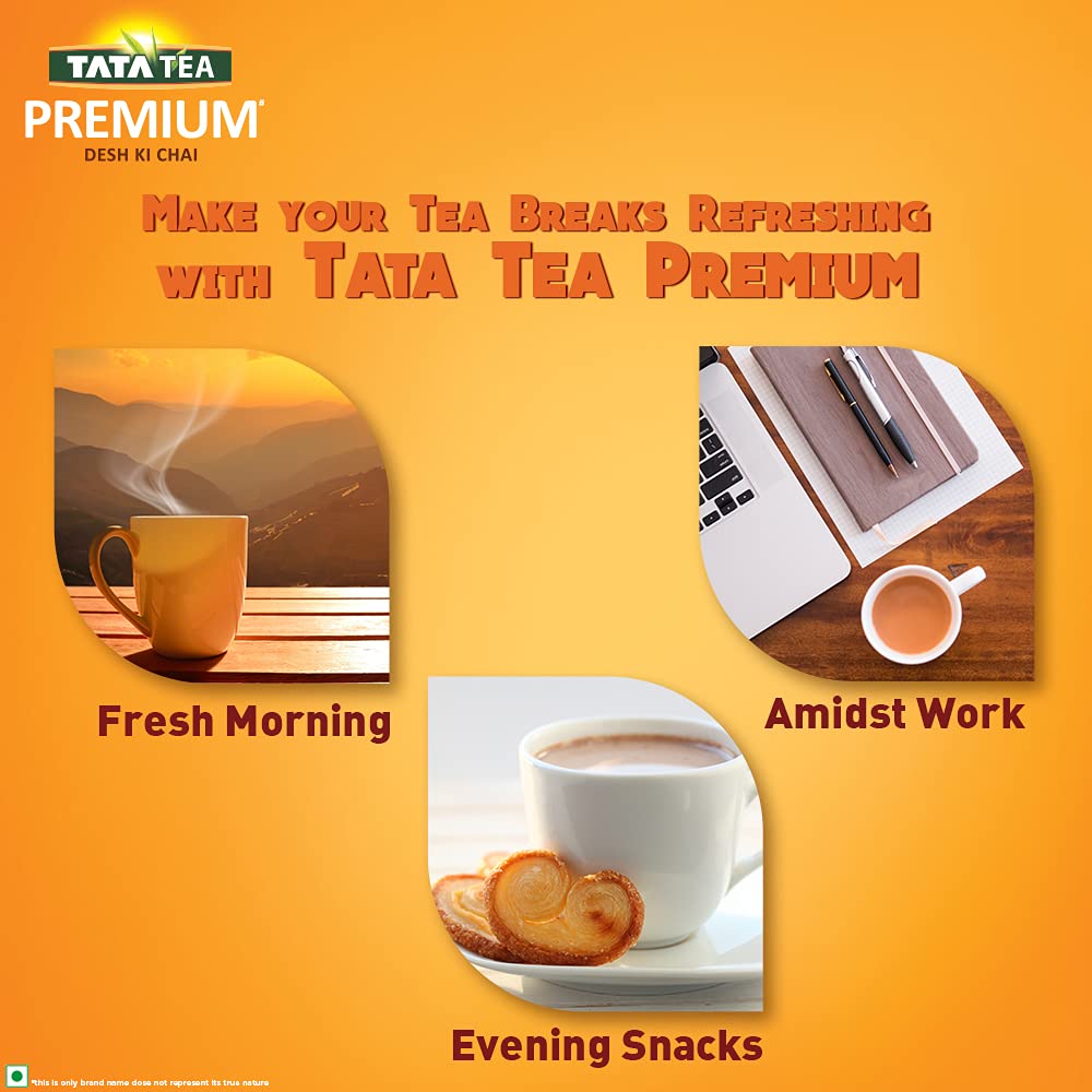 Tata Tea Premium Desh Ki Chai 1.5 Kg, 52.9 Ounce - Masala Tea | Unique Blend Crafted For Chai Lovers Across India - Loose Leaves Black Tea