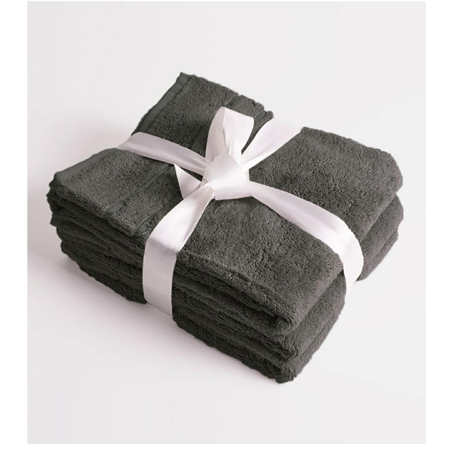 House Of Oraz Bamboo Hand Towel 1500 Gsm | Ultra Soft, Super Absorbent & Antibacterial Quick Dry, Lint-Free Towel | Set Of 3 (Grey)