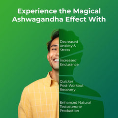 Natureally Ashwagandha 500mg Extra Strength Natural Formulation Support Strength & Energy Withania Somnifera Extract | 30 Vegetarian Tablets 50gm 0.1lbs