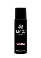 Riggs London Chief Perfumed Deodorant Body Spray 250ml 8.4 Fl.oz. Long Lasting | Daily Wear