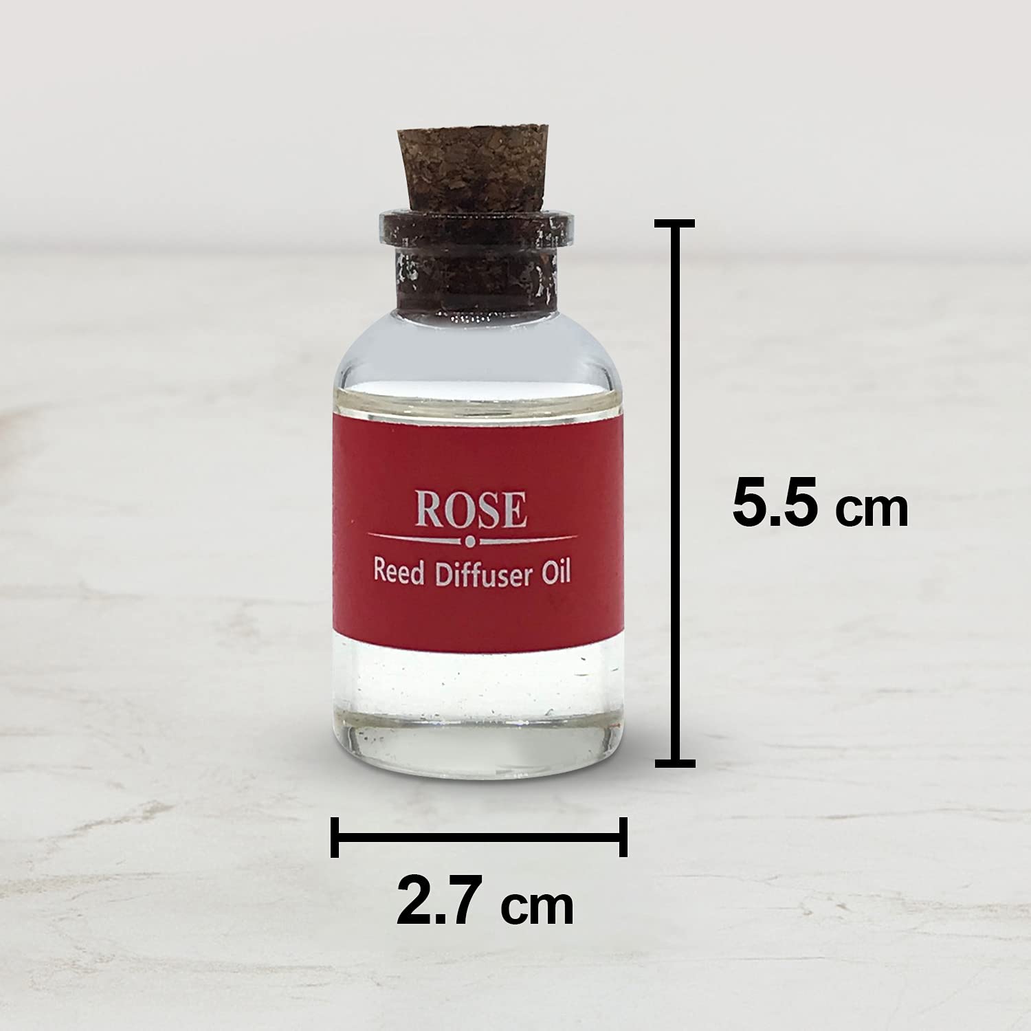 ROSE FRAGRANCE REED DIFFUSER OIL WITH REED DIFFUSER STICK FOR HOME DIFFUSER OIL
