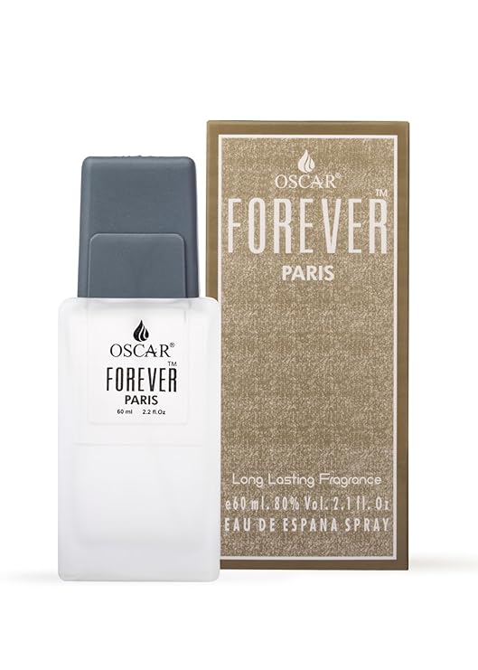 Oscar Forever Paris | Long Lasting Perfume For Men & Women | Exhilarating Floral Fragrance | Everyday Unisex Perfume | 60ml 2.1 Fl.oz. | Original Forever Paris Perfume