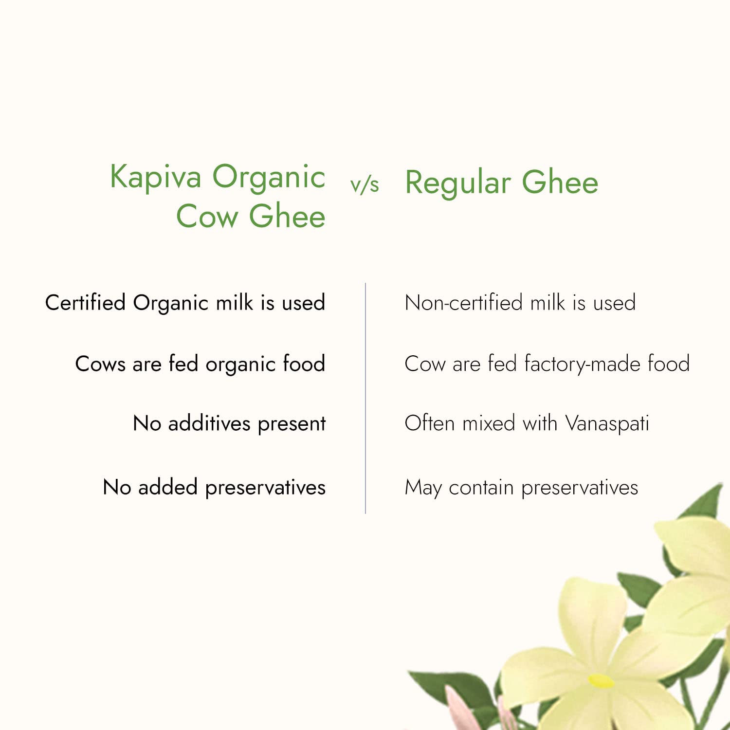 100% Natural Cow Ghee By Kapiva | Rich In Nutrients Calcium & Iron Pure Healthy Desi Cow Ghee Relieves Joint Pain | 1 Litre (500ml * 2) 33.8 Ounce | Jar Pack