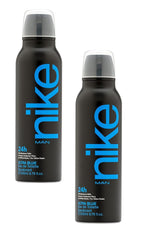 Nike Ultra Blue Men Eau De Toilette Deodorant Spray 400ml 13.5 Fl.oz. Pack Of 2 | Perfect For Nights Partywear