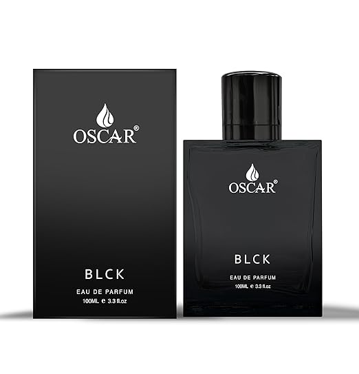 Oscar Blck Perfume For Men 100 Ml 3.4 Fl.oz. | Blck Perfume Notes Of Cedarwood & Sandalwood | Long Lasting | Eau De Parfum For Men