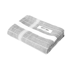 Thirsty Towel Cotton Bath Towel 400 Gsm | Super Soft & High Absorbency Towels, Quick Dry Bath Towels Large Size Pack Of 2 (Red & Grey)