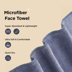 Kuber Industries Polyester Blend Microber Cleaning Cloth 150 Gsm | Super Absorbent, Quick-Dry, Lint & Scratch Free Multipurpose Wash Cloth (Grey)