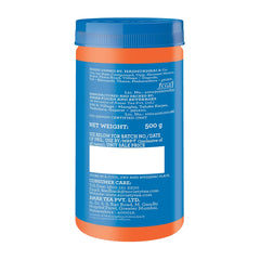 Society One Minute Tea Masala Instant Tea Premix - 500gm Jar, 17.6 Ounce | Strong & Robust Blend Kadak Chai - Caffeine Free Chai Patti | Homemade Recipe