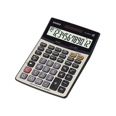Casio Dj-220d Plus 300 Steps Check & Correct Premium Desktop Calculator With Metallic Faceplate & Bigger Screen/keys (12 Digit), Silver And Black