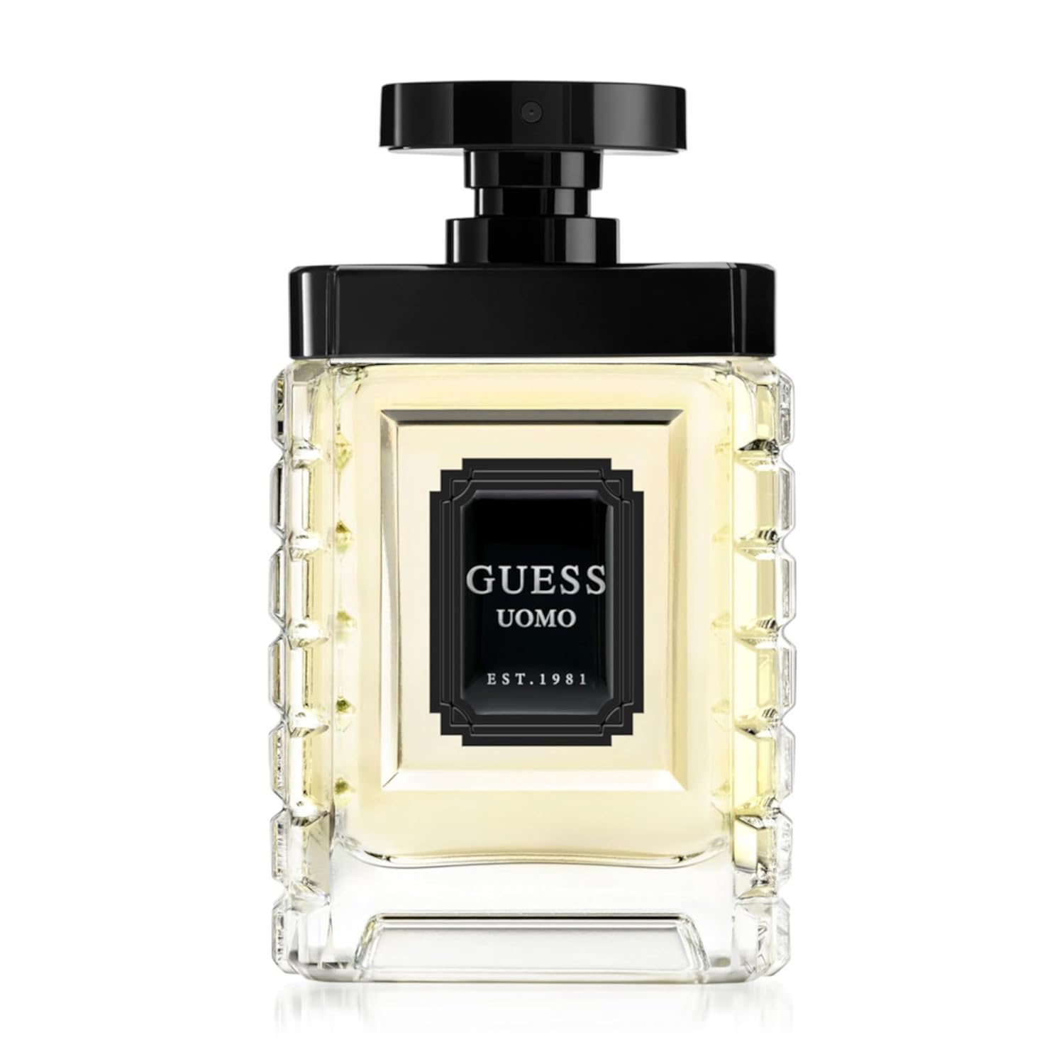 Guess Uomo Eau De Toilette Est.1981 100ml 3.4 Fl.oz.| Long Lasting Fragrance