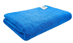 Softspun Microfiber High Loop Hair & Face Care Bath Towel 450 Gsm | Ultra Absorbent Super Soft & Comfortable Quick Drying Extra Large Towel (Sky Blue)