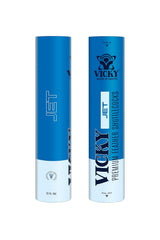 Vicky Jet Feather Badminton Shuttlecock Ideal For Friendly Matches | White , Pack Of 10