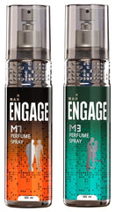 Engage M3 & M1 Perfume Spray For Men 120ml Each 4 Fl.oz. | Perfect Gift For Husband