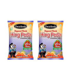Dwarkesh Ayurved Hingwadi Modak Hing Peda Churan Goli 1kg, (500gm X 2)