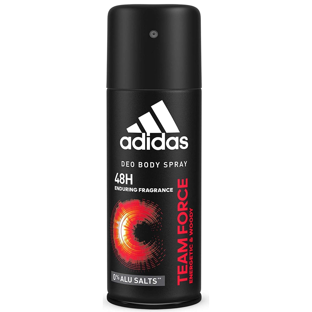 Adidas Team Force Deodorant Body Spray 150ml 5.0 Fl.oz. Men Fragrance | 48H Enduring Fragrance