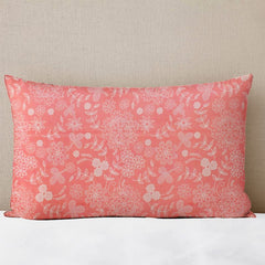 Designer Printed Double Bedsheet With 2 Pillow Covers - 82 X 85 Inches, Pink | Light Weight & Breathable, All Season Comfort Double Bedsheet