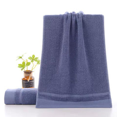Linear Bamboo Bath Towel 450 Gsm | Large Size Bath Towel For Men & Women Soft, Highly Absorbent & Quick Dry (Blue)