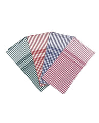 Nikshaya 100% Cotton Bath Towel 700 Gsm | Ultra-Soft, Quick-Dry Towels For Daily Use | Highly Absorbent & Durable | Set Of 4 (Multicolour)