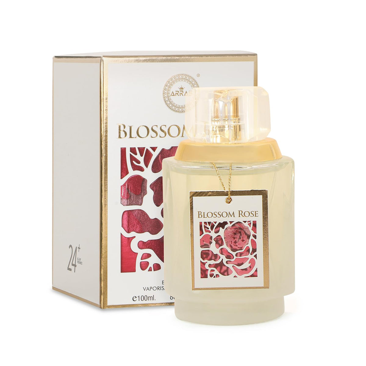 Arras Blossom Rose Eau De Parfum For Women 100ml 3.3 Fl.oz. | Perfect Fragrance For Women's | Ideal For Officewear