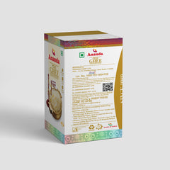 Pure Organic Desi Ghee By Ananda | Naturally & Healthy Protein Fiber Desi Ghee Perfect For Halwa | (900ml) 30.4 Ounce | Box Pack
