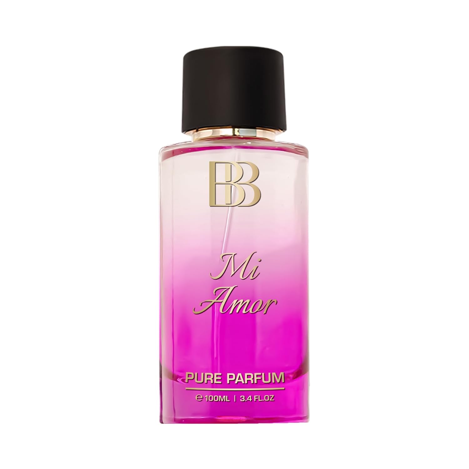 Bergamot Beaute Mi Amor Pure Parfum 100ml 3.4 Fl.oz. | 12+ Hrs Long Lasting Perfume For Women | Higher Concentration Than EDP