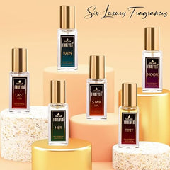 OSCAR FOREVER LUXURY PERFUME GIFT SET TO WOMEN 20ML 0.6 FL.OZ. EACH X6 | LONG LASTING FRAGRANCE | NOTES OF AQUATIC,FLORAL,CITRUS,SANDALWOOD | EAU DE PARFUM