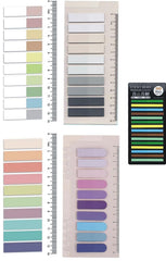 Sticky Flags, Transparent Sticky Note Tabs, 800 Pcs Small Highlighting Strips 300 Pcs - Multicolor