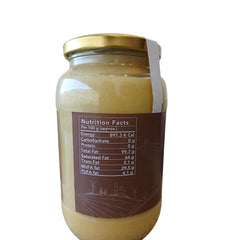 Natural Desi Cow A2 Bilona Ghee By Antique Ayurveda | Traditional Hand-Churned Desi Cow’S Ghee Support Healthy Skin & Hair | (1 Litre) 33.8 Ounce | Jar Pack