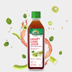 Zandu Heart Care Juice With Lauki & Amla, Helps Maintain Healthy Heart Function, Relieves Stress & Boosts Immunity | 500ml 1.1lbs