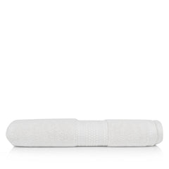 Bombay Dyeing Super Ultrx Zero Twist Plain Dyed 100% Cotton Bath Towel 600 Gsm (White)