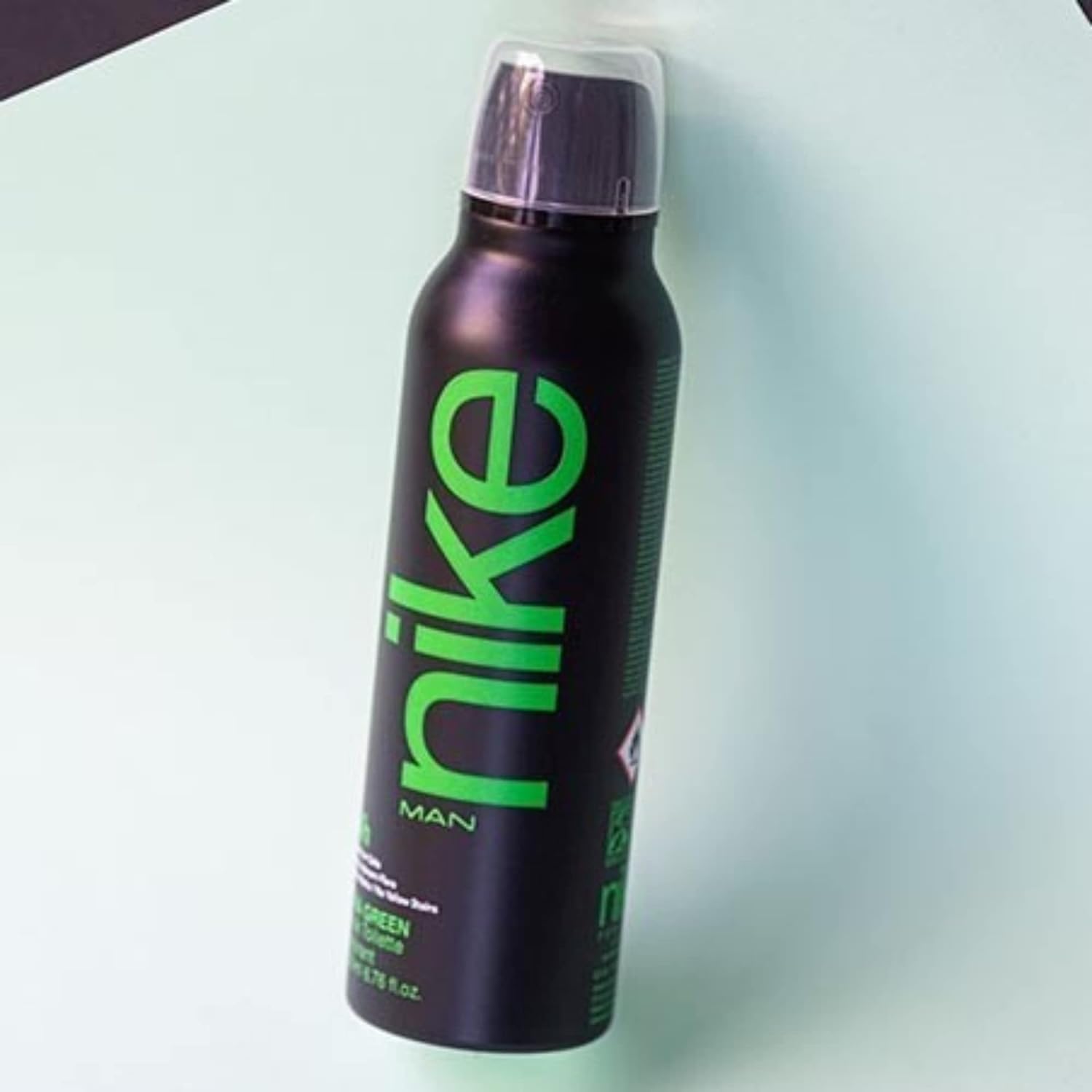 Nike Ultra Green Eau De Toilette Deodorant 200ml 6.7 Fl.oz. | Perfect Gift For Husband | Long Lasting Fragrance