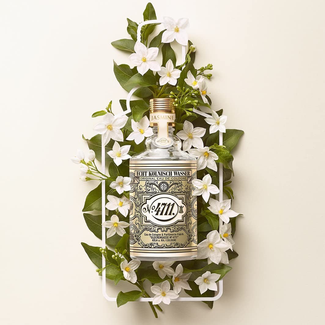 4711 Floral Collection Jasmine Eau De Cologne 100ml 3.4 Fl.oz. | Perfect Gift For Someone