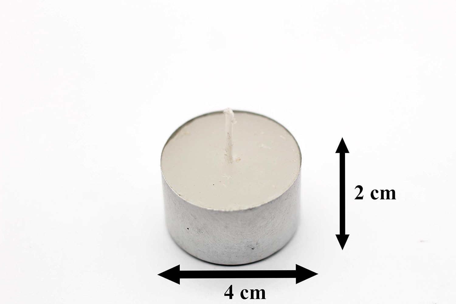 WHITE 100% PURE WAX TEALIGHT CANDLES PACK OF 30 | 9 HOURS BURNING TIME