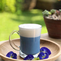 Blue Tea Indian Chai Masala Tea - 50gm Tin, 1.7 Ounce, 50+ Cups | Made With Ginger, Cardamom, Cinnamon - Caffeine Free, Gluten Free Loose Leaf Tea | Calming Masala Tea