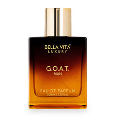 Bella Vita Luxury G.O.A.T Man Eau De Parfum 100ml 3.4 Fl.oz. Each Pack Of 2 Long Lasting | Gift For Husband