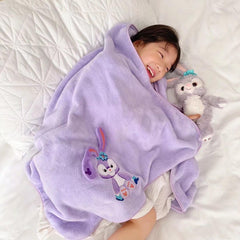 Homecloud Super Soft Rabbit Bath Towel With Hand Towel 700 Gsm | 3x Softer Than Cotton Towels A Gift For Baby Shower | Set Of 2