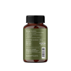 Jiva Giloy For Digestion 100% Pure & Natural Ageing & Immunity Boost, Herbal Supplements, Rich In Antioxidants, Natural Immunity - Booster Herb | 60 Capsules 100gm 0.2lbs