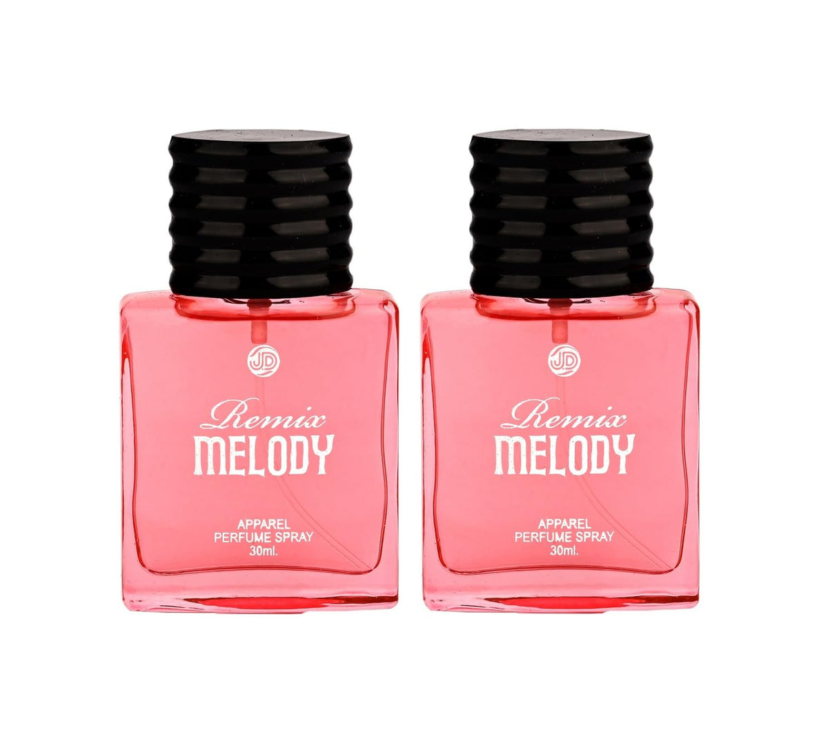 JD International Remix Melody Unisex Perfume - Pack Of 2 X 30ml, 1.02 Fl.oz. Each | Long Lasting Fragrance For All - Day Freshness | Unleash Your Senses With This Unforgettable Aromatic Blend