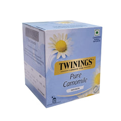 Twinings Pure Chamomile Infusion Tea - 10gm, 0.35 Ounce, 10 Envelope Tea Bags | Promotes Good Sleep, Stress Relief, Relax - Light & Gentle Taste, Caffeine Free