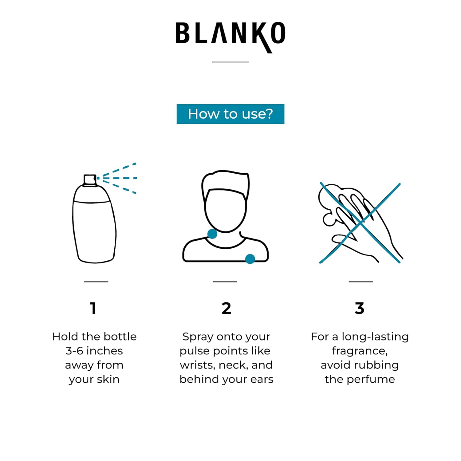 Blanko Dusk Eau De Parfum 100ml 3.4 Fl.oz. Solid Long Lasting Smell | Gift Set For Husband, Father, Brother, Boyfriend