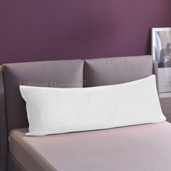 Microfiber Long Body Pillow For Pregnancy, Side Sleeping, Size - 18 X 54 Inch | Multipurpose Pregnancy Maternity Pillow, For Cuddle, Lightweight, Adjustable Pillow, Full Body Support