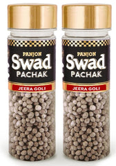 Panjon Swad Jeera Goli Mukhwas 280gm, (140gm *2) | Digestive Mouth Freshener