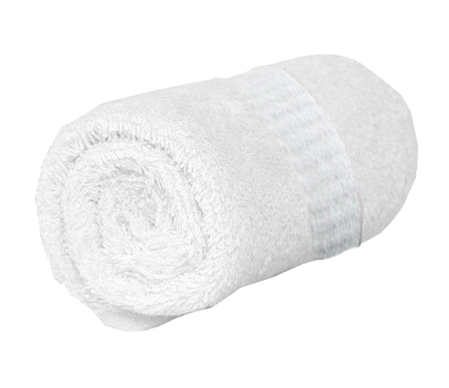Kuber Industries Bath Towel 750 Gsm | Super Soft Fluffy Absorbent Microfiber Cotton Bath Towel - Pack Of 5 CTKTC024297 (White)